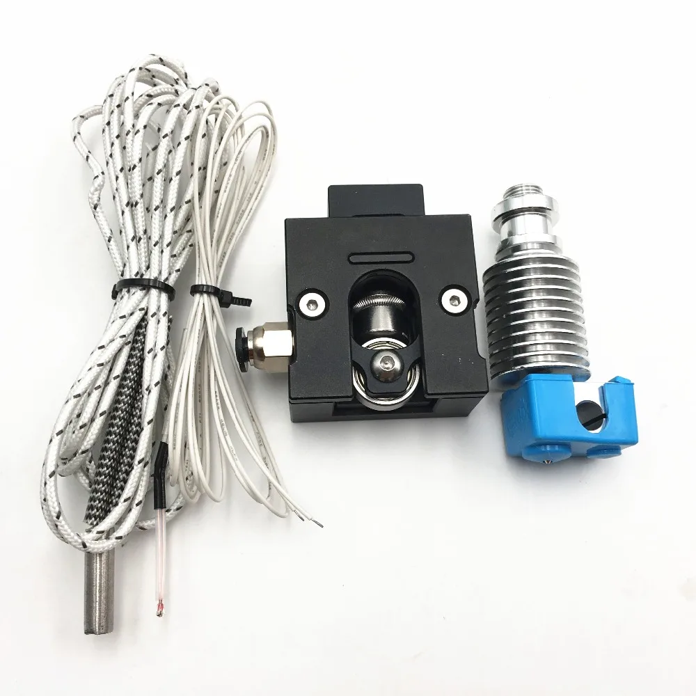 Funssor 12 V/24 V 50W Полный металлический Bulldog bowden/прямой экструдер комплект с j головкой
