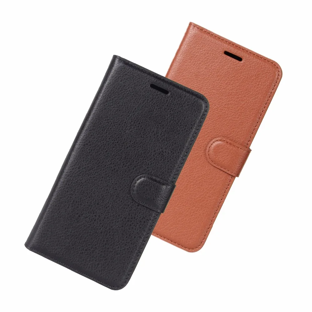Чехлы vbnm для HOMTOM HT7 HT30 Чехол кожаный флип-бумажник с текстурой личи в полоску
