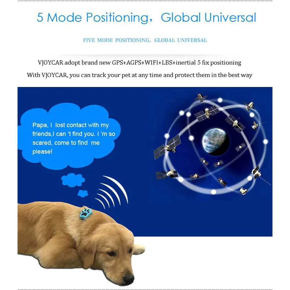 GPS трекер WCDMA 3G V40 для домашних животных мини устройство отслеживания GSM Wi Fi с