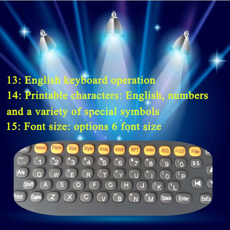 Подарочный ленточный кабель ID pritner Электрический маркер провода принтер трубка