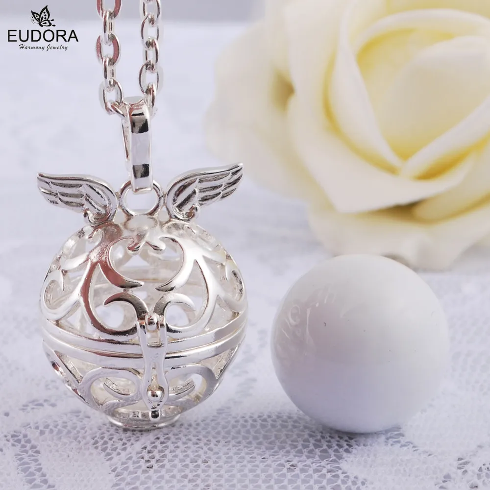 Harmony Jewelry Мехико Крылья Ангела бола кулон колокольчик мяч ребенок беременность