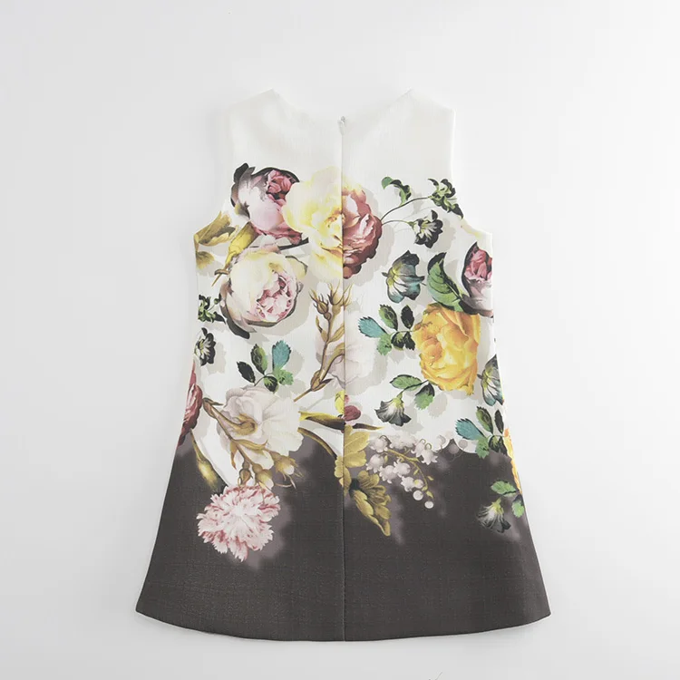 Одежда с чернилами для малышей платья принцессы маленьких девочек сезон