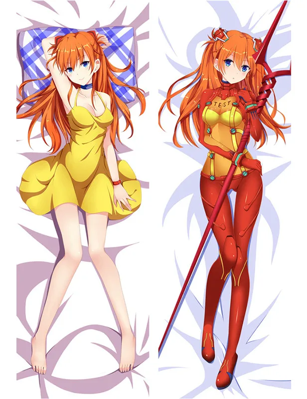 Синий Аниме Dakimakura, неоновый чехол Genesis Evangelion, 150x50 см, 100x35 см, чехол для подушки, манга 1 - Цвет: Синий
