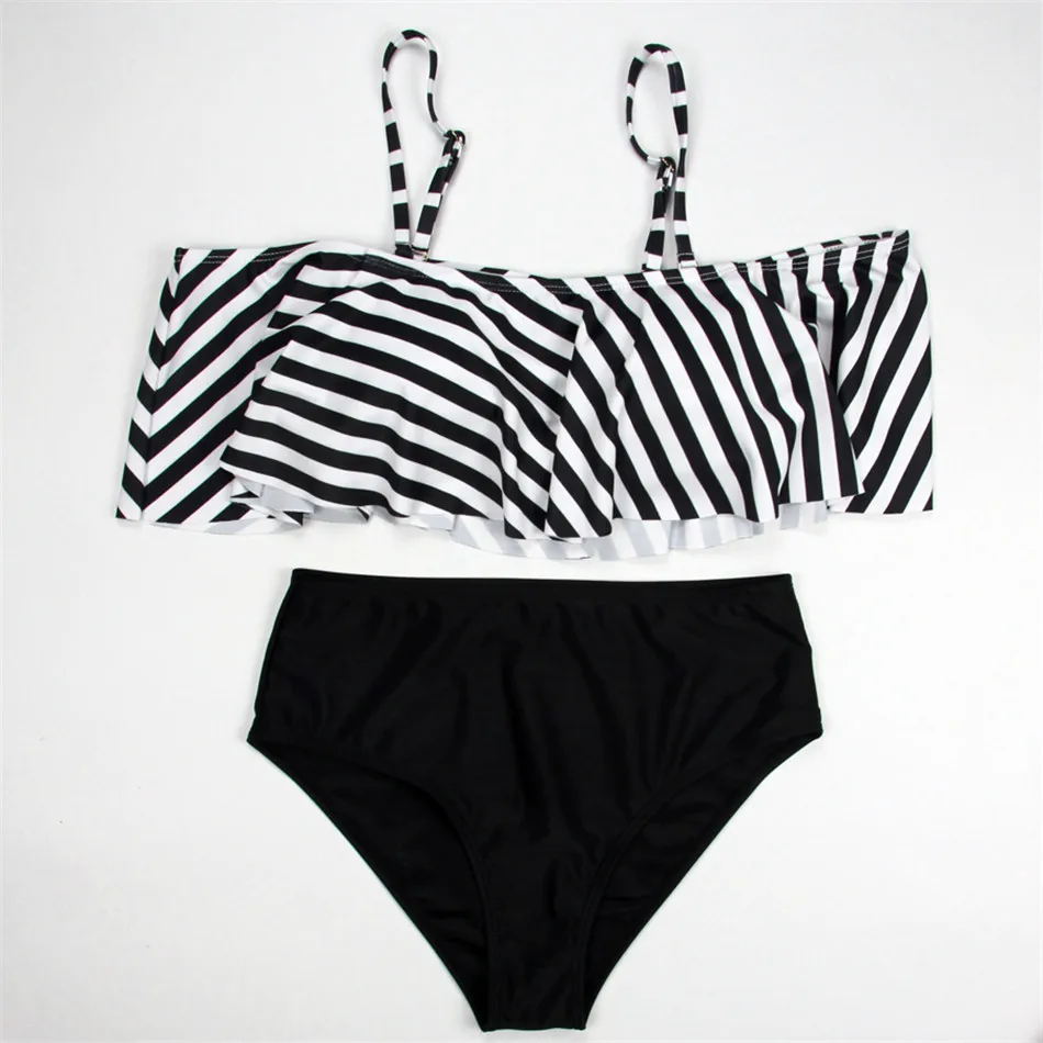 Хит продаж женские бикини костюм черный и белый сексуальный купальник с
