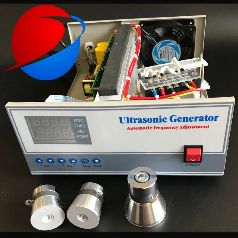 3000W Power adjustable Digital Display Ultrasonic Sweep Frequency Supply Driver 40khz for ultrasonic cleaning car parts |
