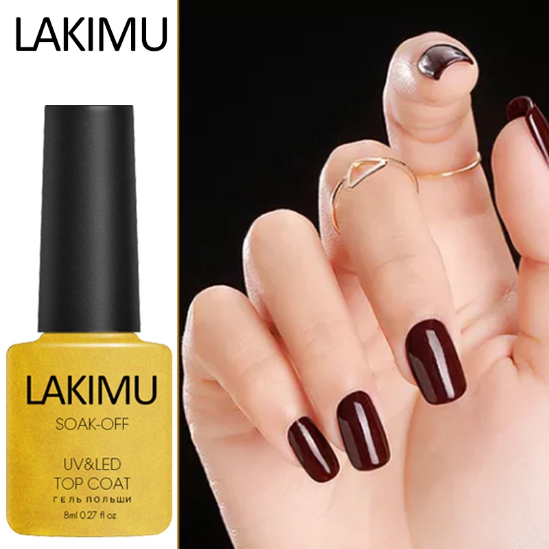 Lakimu Гель лак для ногтей прозрачный художественное оформление УФ светодиодный