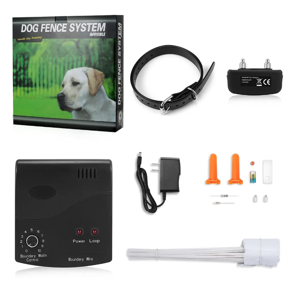 

Friendly Pet Products Wireless Dog Fence with IN- Ground Cord Electric Transmitter