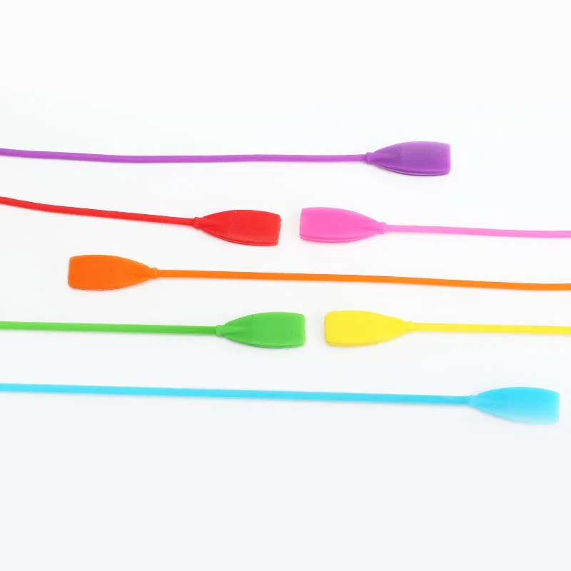 Красочные силиконовые веревки противоскользящие очки цепи для чтения