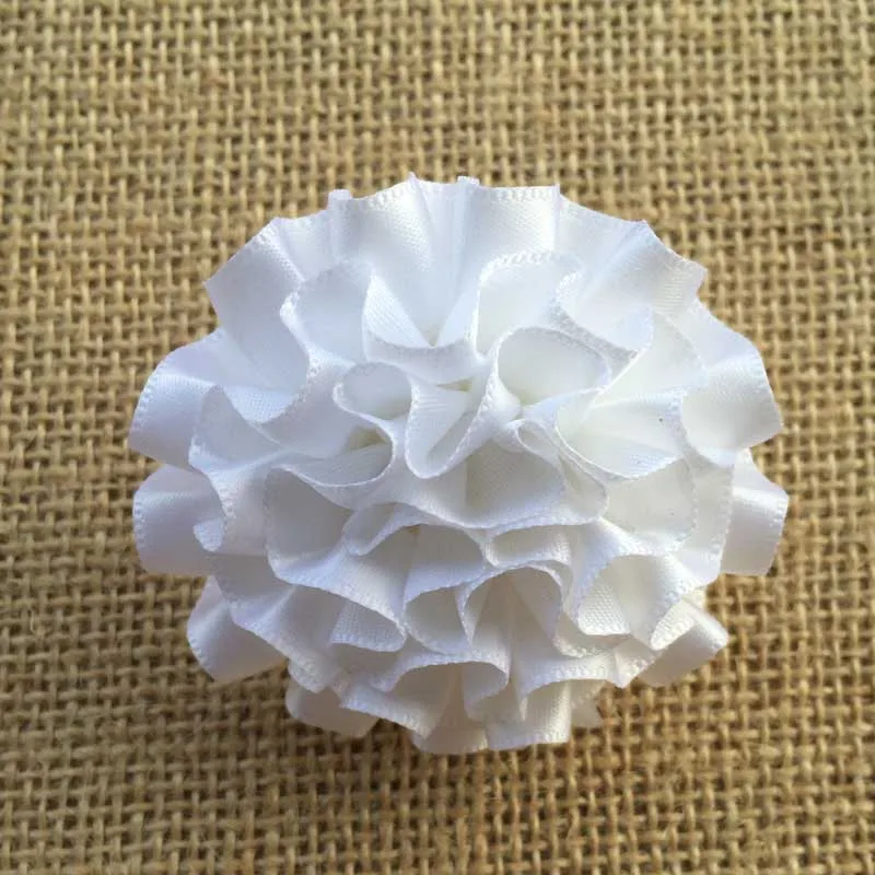 2 шт. резинки для волос с белым бантом и искусственными цветами | Аксессуары