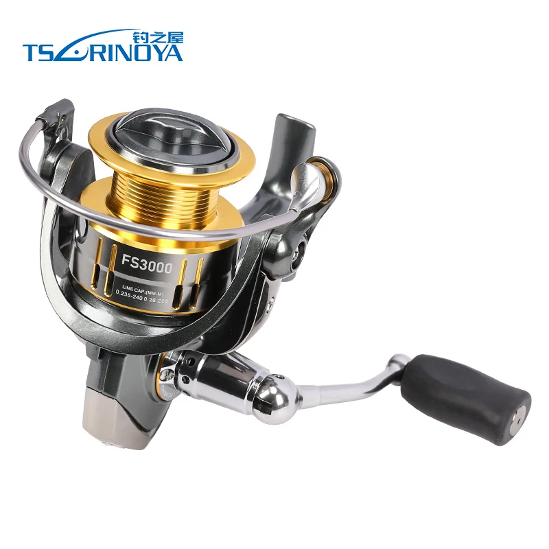 TSURINOYA FS3000 коэффициент 5 2: 1 анти корризионная спиннинговая катушка максимальная