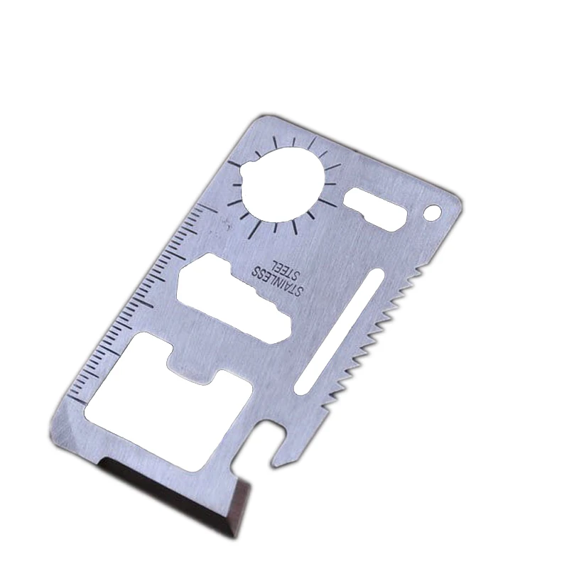 Титановый нож из нержавеющей стали кредитная карта оборудование для кемпинга