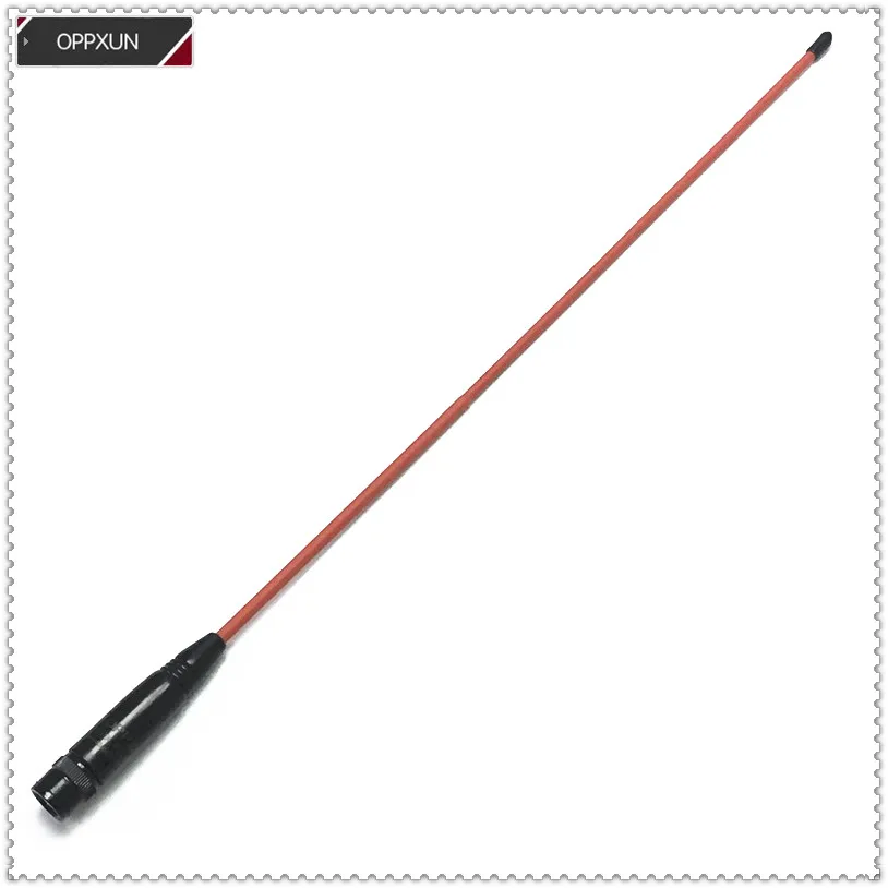 

OPX771 Red Soft 144/430 UV Dual-Band Antenna for IC-V8, IC-V80, IC-V82, IC-U82, IC-W32 for