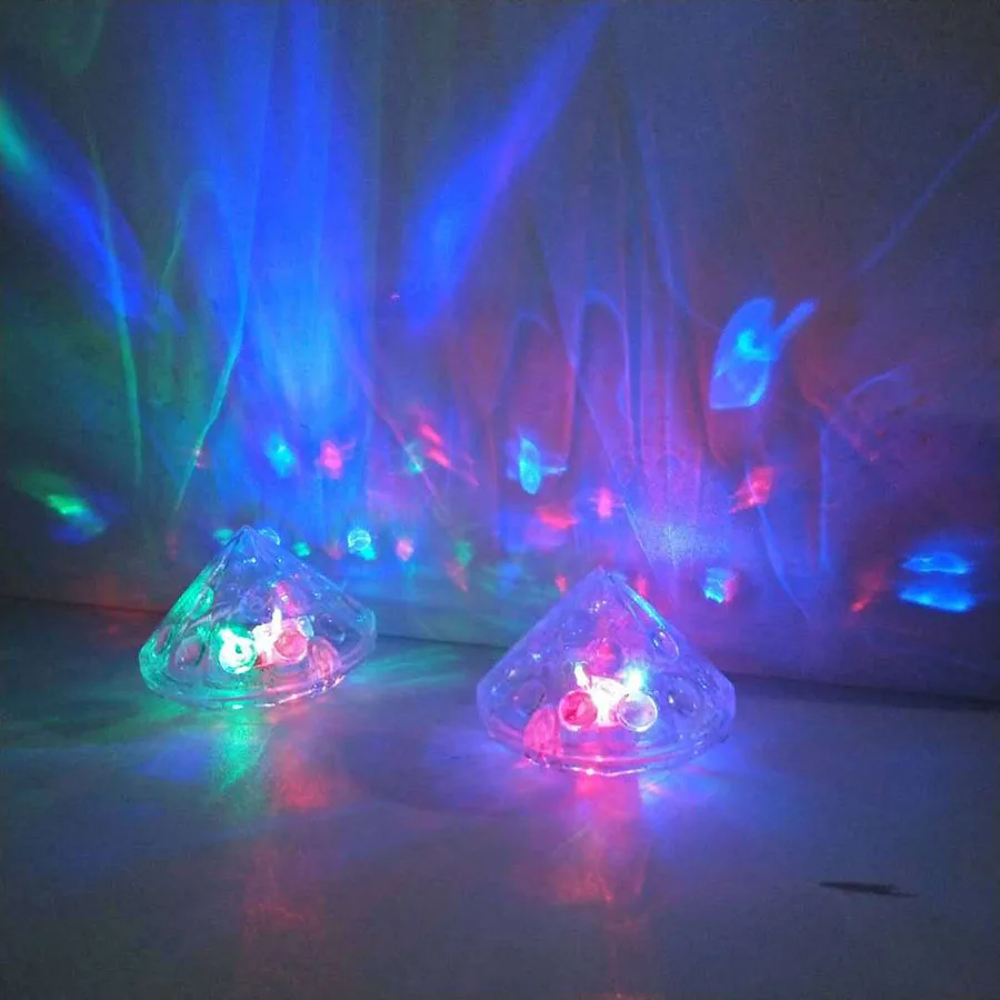 RGB плавающий подводный светодиодный светильник для дискотеки светящийся шоу плавательный бассейн Пруд Горячая Ванна светильник для спа водонепроницаемый открытый вечерние светильник для украшения
