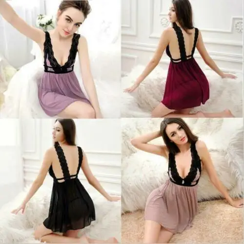 Женское нижнее белье кружевное платье Babydoll Нижнее Ночное боди AU | Тематическая