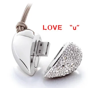 

Pink Heart Jewelry Gadget Gift Pendrive Memoria Usb Key Cle Usb Flash Drive 64gb 128gb 256gb Pen Drive 32GB 16GB Exempt postage