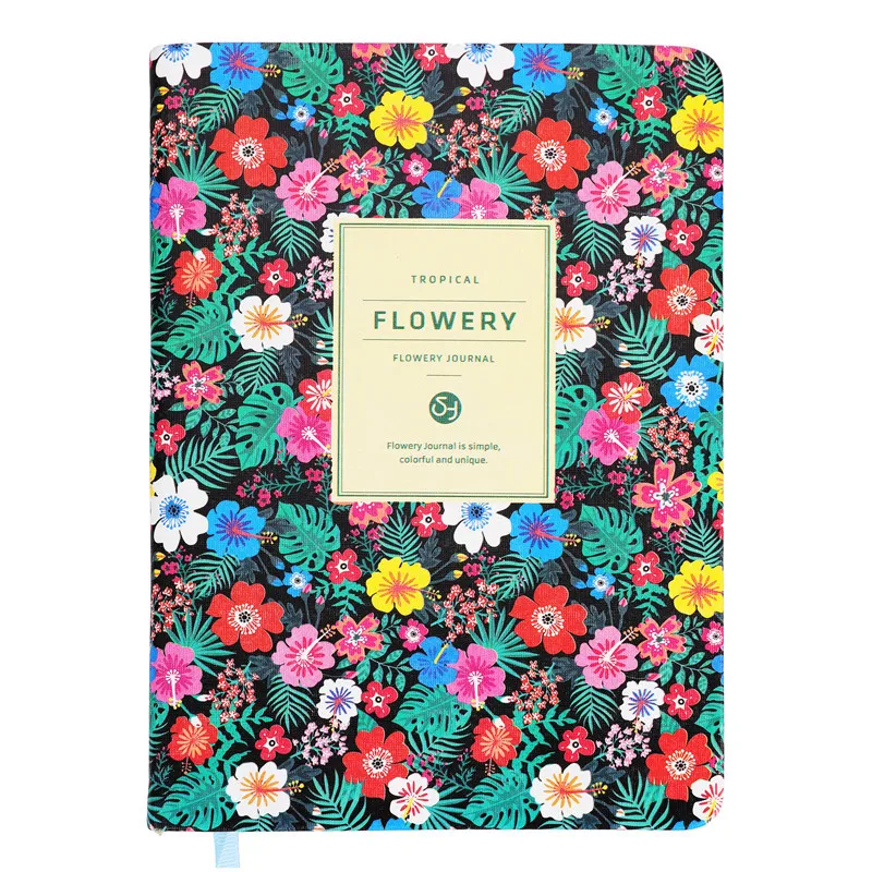 Hethrone цветочный чехол из искусственной кожи A5 binder Sketchbook Bullet бумага для журнала еженедельник офисные аксессуары Канцелярские дневники