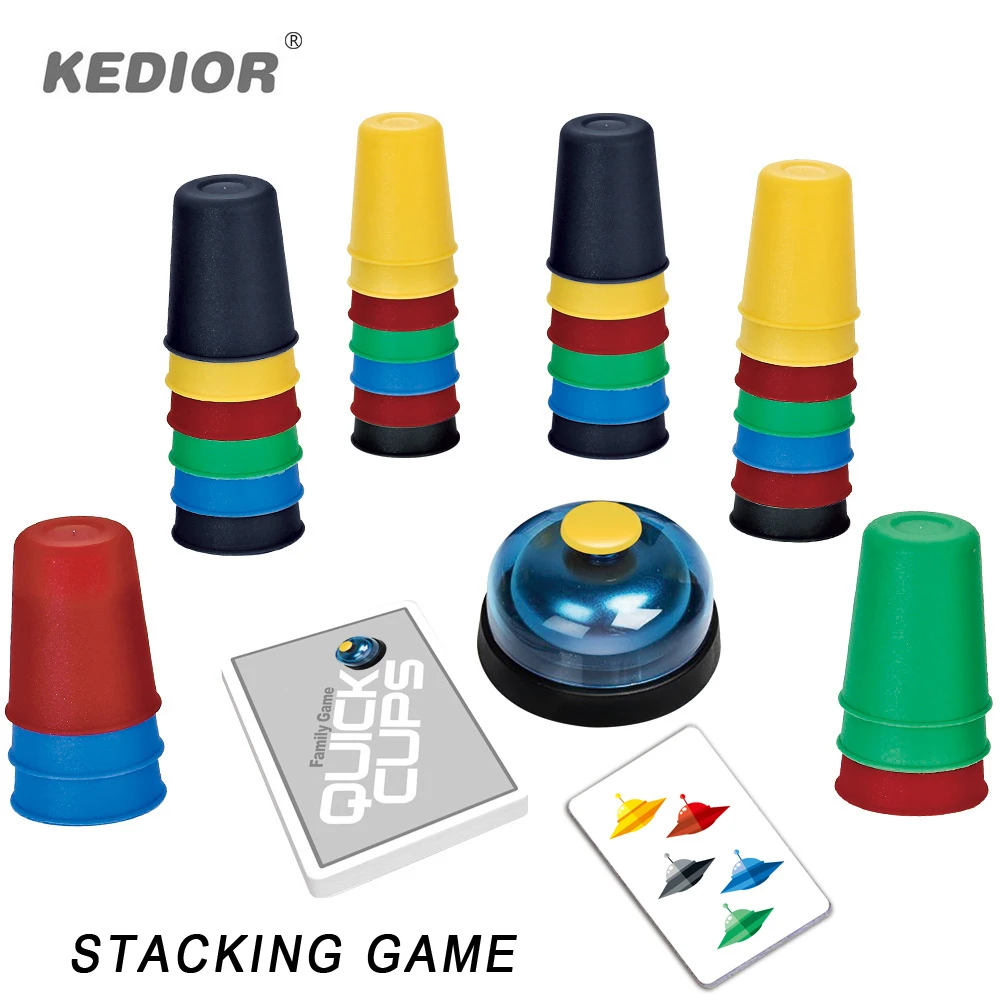 Карточная игра Kedior Speed Cup игра-вызов быстрая реакция семейные игры развивающие