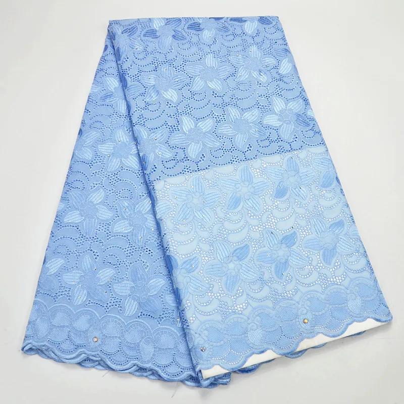 Кофе Хлопок Кружева Большой Камень кружева африканских хлещет вуаль ткани 2018