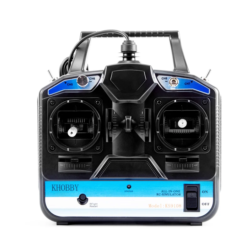 DTXMX 8CH RC симулятор полета поддержка Real RF7 G7 Phoenix 5,0 XTR пульт дистанционного управления Вертолет с фиксированным крылом Дрон(MODE2