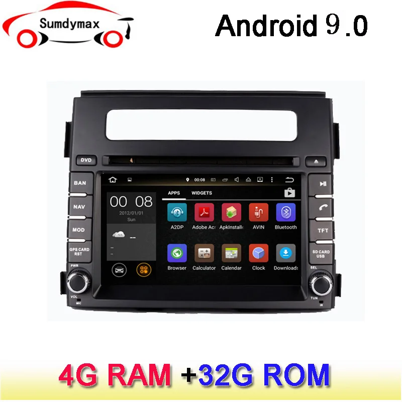 " 2din специальный android 9,0 автомобильный dvd-плеер для kia soul 2010-2013 автомобильный аудио Авторадио gps навигатор google карта PX6 4g+ 64g