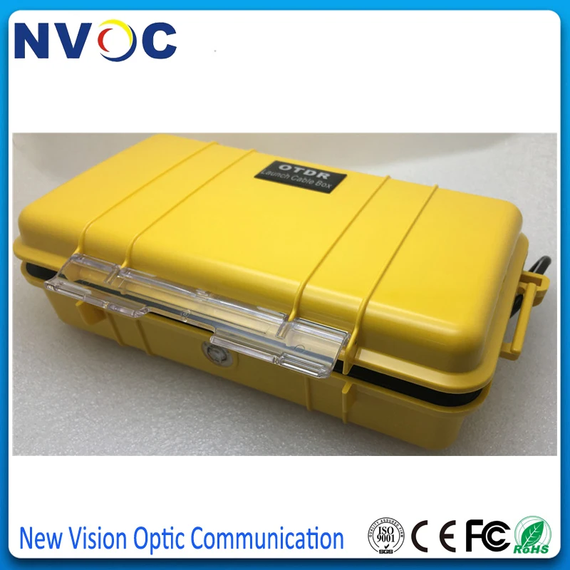 Мм OM4 500 м OTDR Dead Zone Eliminator, волоконные кольца, FC LC SC ST UPC волоконно-оптический OTDR launch Cable Box