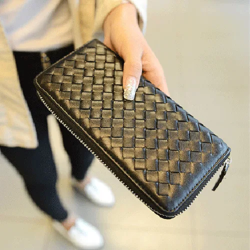 Клатч длинный доллар цена дизайнер новый бренд дамы кожа роскошные женские