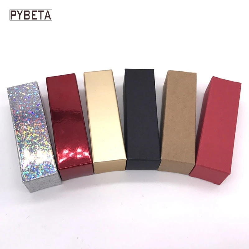 100 шт./лот 2 5*2 5*8 5 см красочная бумажная коробка для образцов вечевечерние подарок