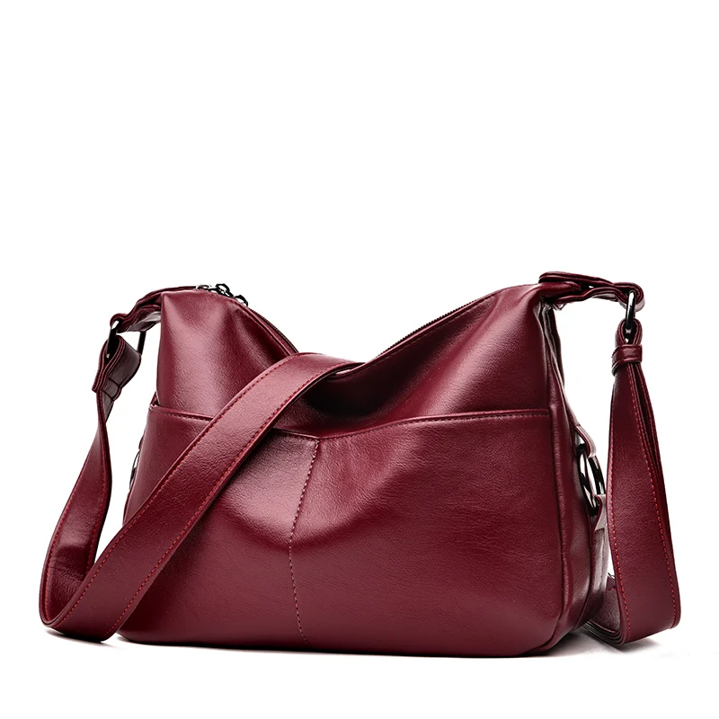 

High Quality PU Leather Shoulder Bag Women Bags Fashion Designer Ladies Crossbody Bag New Casual Female Handbags Messenger Bags