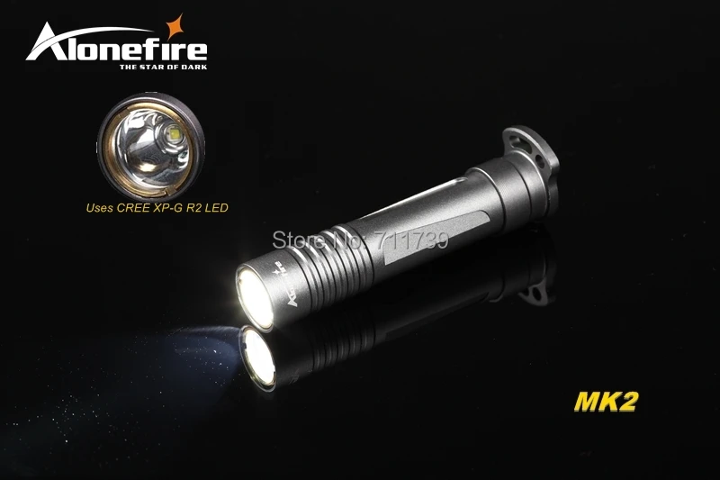 Фонарик AloneFire Elves MK1 CREE XP G R2 светодиодный легкий для 1 батареи xAAA или 14500|lamp wall|lamp