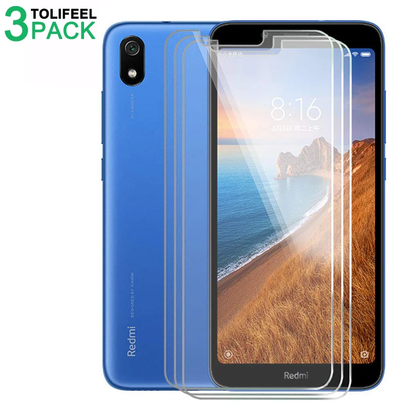 3 шт закаленное стекло для Xiaomi Redmi 7A Защитная пленка 2.5D 9 H на стекле|Защитные