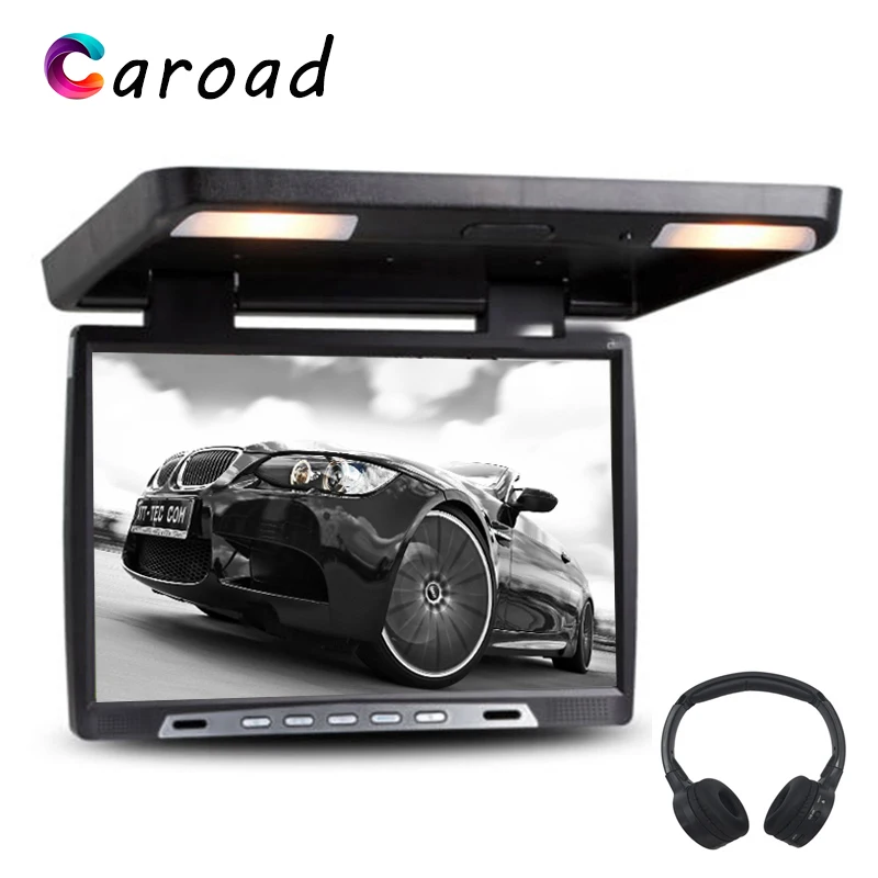 Caroad 19 дюймов Автомобильный откидной экран 1680*1050 TFT LCD монитор для крепления на