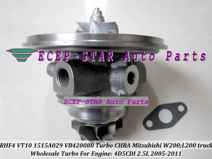 Турбокомпрессор с картриджем RHF4 VT10 1515A029 VB420088 для Mitsubishi W200 L200 Pickup 2005 14 Di D 4WD 4D5CDI
