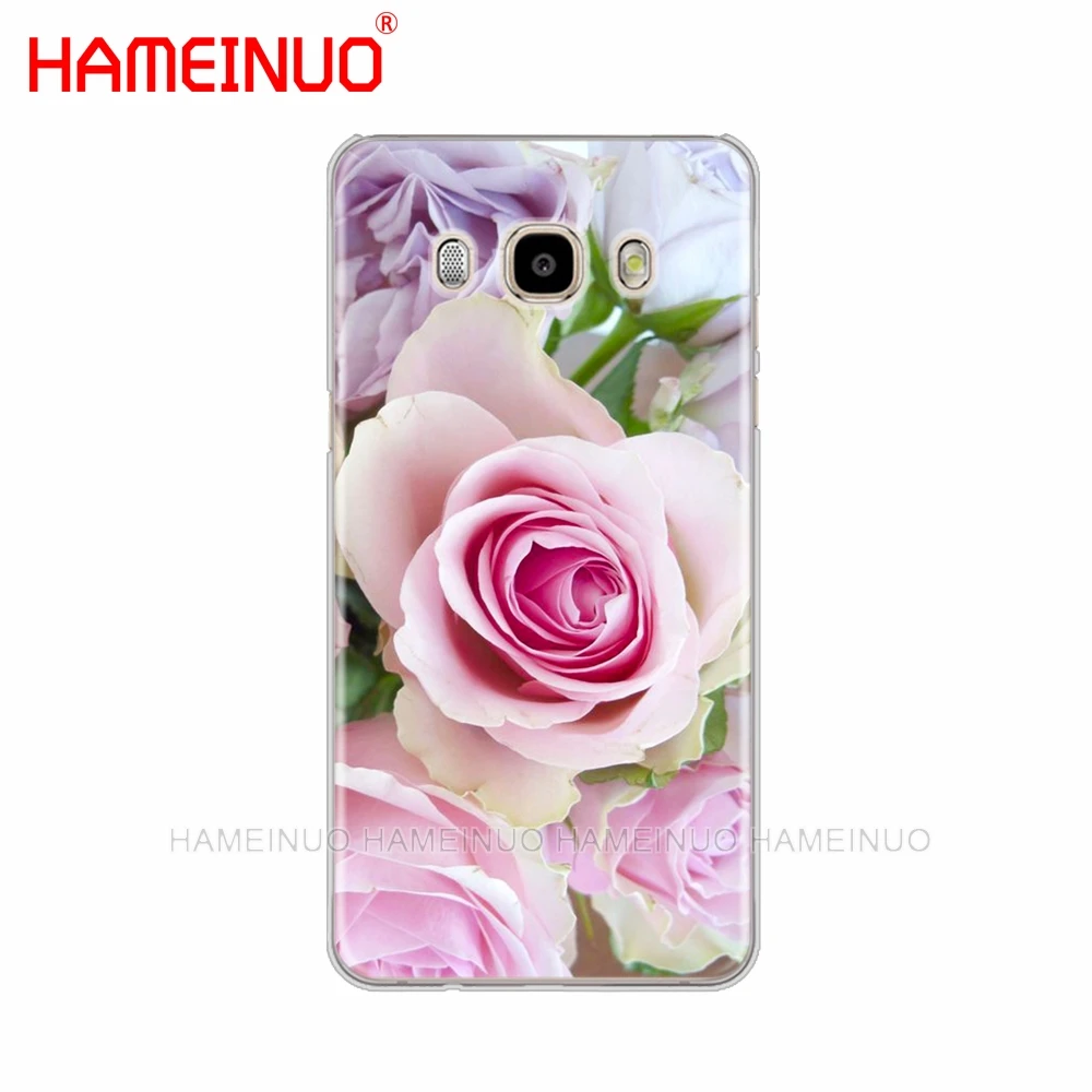HAMEINUO Модный чехол для телефона с фиолетовыми летними пионами цветами и Samsung Galaxy J1