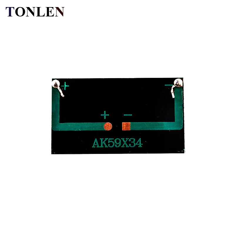 

10PCS 2V 60mA Solar Panel Solar Cell Polycrystalline Silicon Epoxy Photovoltaic Cell DIY Solar Battery Charger Sun Cell