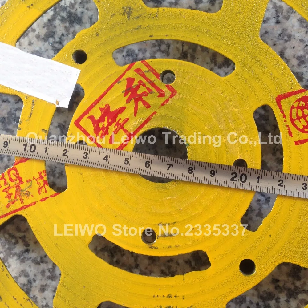 8 ступенчатая гранитная полировальная система шлифовальный диск с металлической