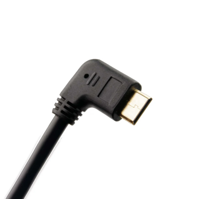 Lanparte 65 мм Mini HDMI совместимый кабель с разъемом 90 градусов для цифровой зеркальной