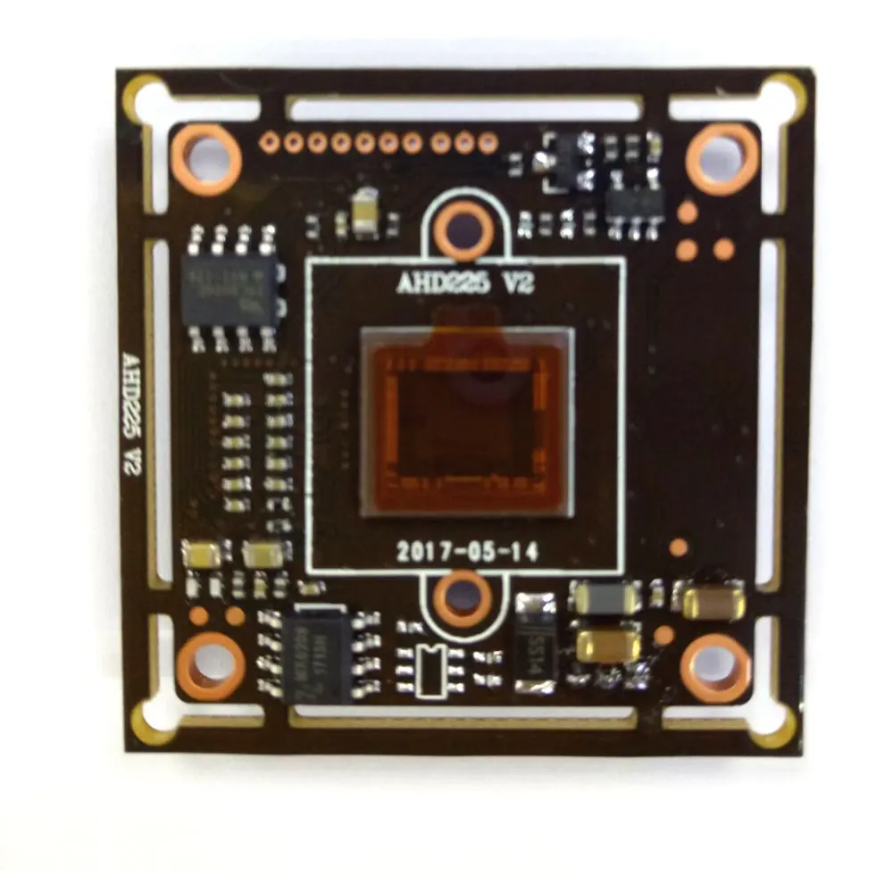 CNDST мини квадратный HD AHD 960P 1.3MP модуль камеры Sony NVP2431H + IMX225 32*38 мм w/OSD Мини плата