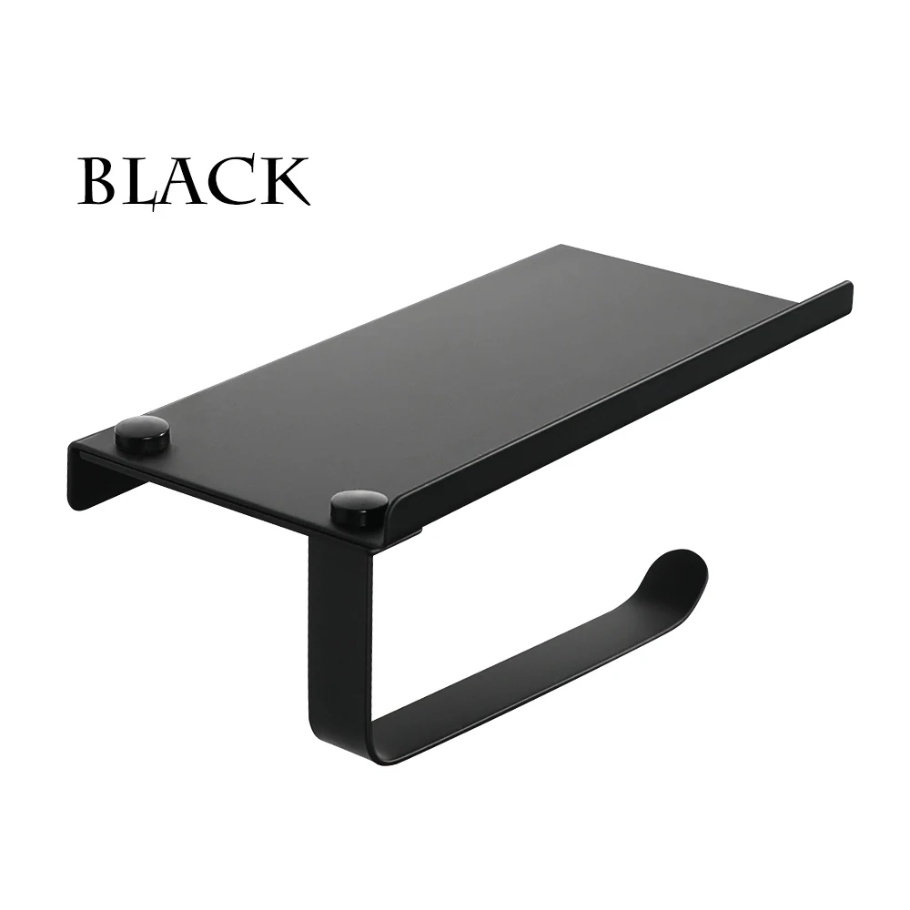 

2018 most ideal bathroom roll paper holder durable practical WC Paper towel holder good quality toilet rack for cell phone etc