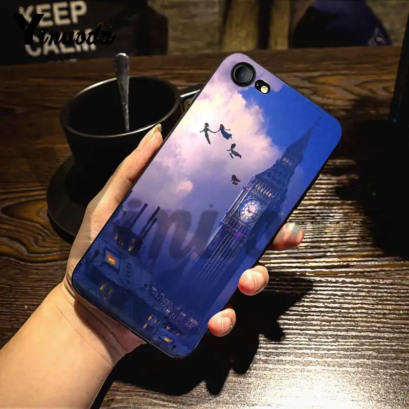 Yinuoda для iphone 7 6 X Чехол Питер Пэн идеальный чехол для телефона чехол для iphone 7X6 6S 8 Plus XS XR SE XS XR