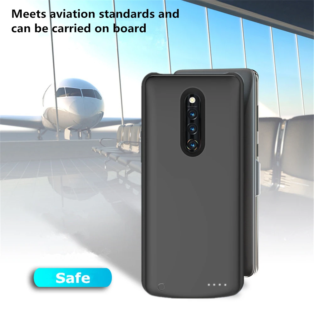 

6000mAh Power Bank Charging Case For Huawei Honor 20i Battery Charger Cases External Battery Powerbank Cover