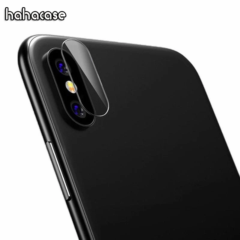 100 шт. закаленное стекло для объектива камеры с защитой от царапин iPhone XS Max XR X 8 7 Plus