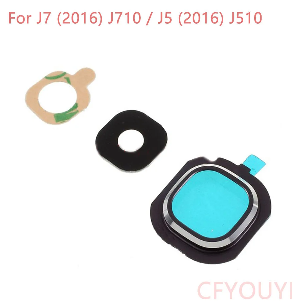 Запасные части CFYOUYI J510 Задняя крышка объектива камеры Кольцо для Samsung Galaxy J7 (2016) J710