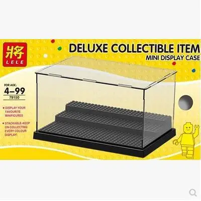 3 слоя Акриловые Plesiglas дисплей коробка Звездные войны супер герой Ninjiagoes Legoe Minifigures