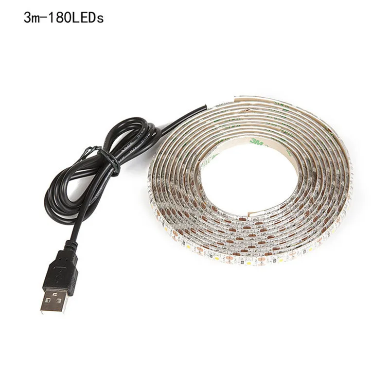 Светодиодная лента 5 в постоянного тока с питанием от USB 2835 RGB/Wit/Warm wit