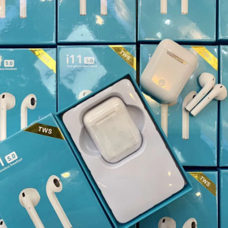 I11 Tws Bluetooth наушники беспроводные с новым 5 0 сенсорным управлением гарнитура и