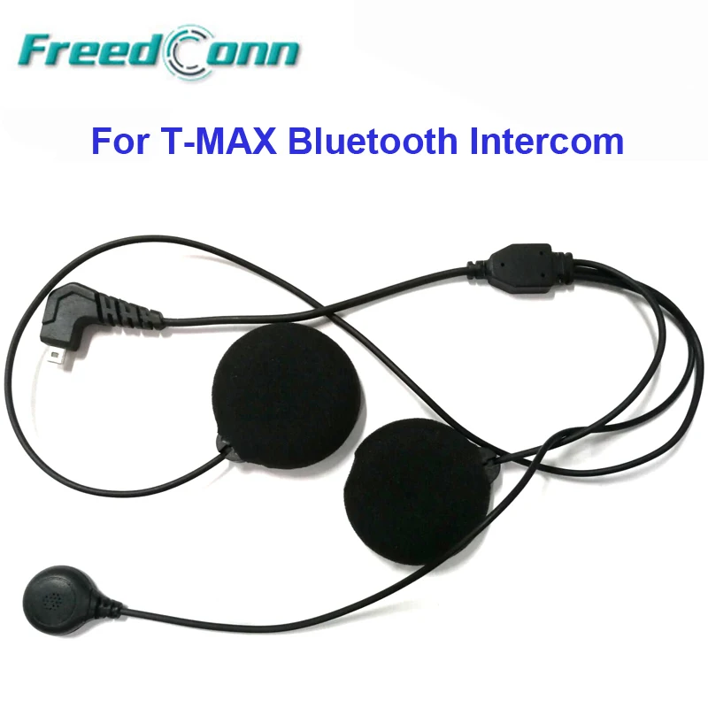 FreedConn T MAX мягкий провод микрофон и спикер кабель для мотоцикла полное лицо Intergral