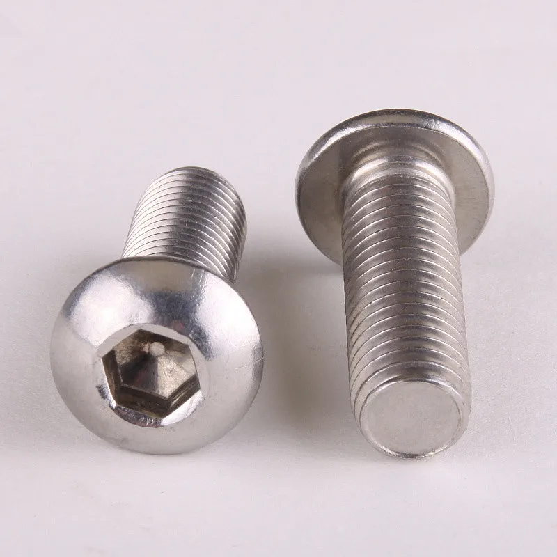 10 шт. винты из нержавеющей стали 304 с круглой головкой|screw hexagon|pan head screwround screw |