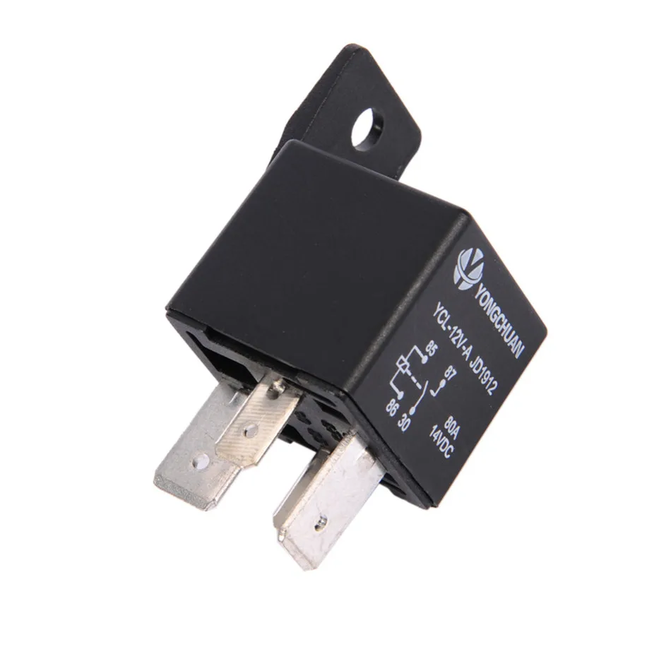 Толстые булавки 12 В 80А на самом деле известный RGL все латунные контакты 4 Pin авто