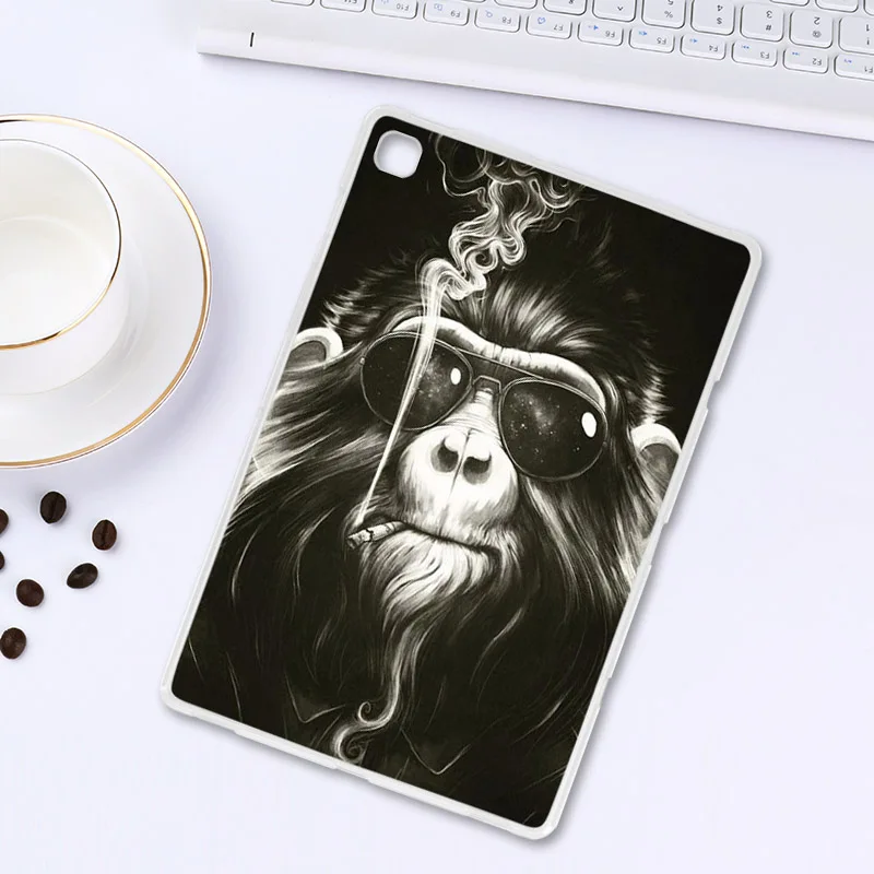 B087 Чехол с рисунком для samsung Galaxy Tab S5E SM-T720 SM-T725 чехол s Galaxy tab S5E 10," Мягкая силиконовая задняя накладка из ТПУ чехол для планшета - Цвет: B087
