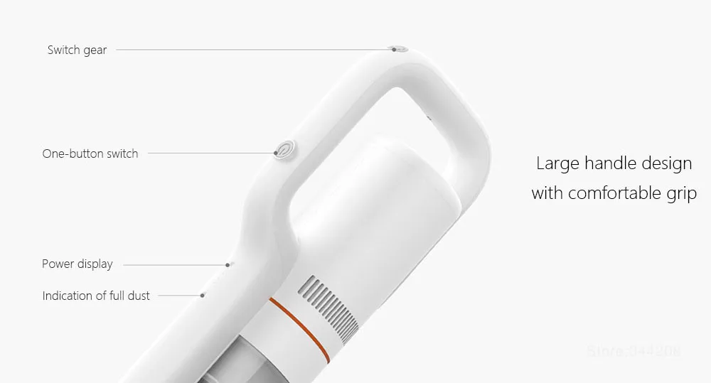Ручной пылесос Xiaomi Roidmi F8 для дома, пылесборник с низким уровнем шума, бытовой циклонный светодиодный, многофункциональная щетка, wifi